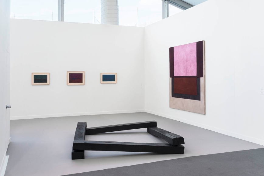 Installation view of Frieze New York 2018