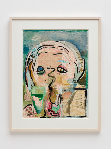 Huguette Caland Self Portrait, 1991