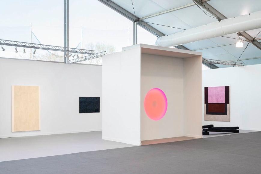 Installation view of Frieze New York 2018