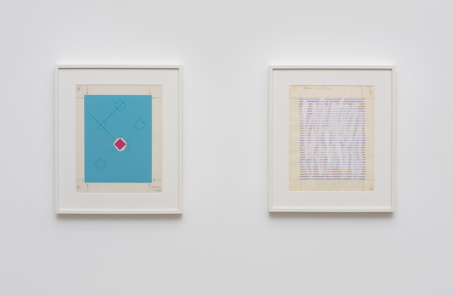 Installation view of Jiro Takamatsu at Kayne Griffin Corcoran, Los Angeles