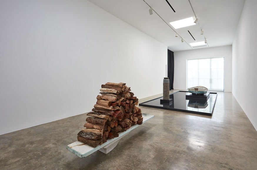 Installation view of &quot;Charles Harlan: Jon Boat&quot; at Kayne Griffin Corcoran, Los Angeles