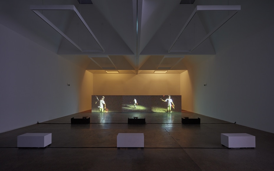 Installation view of &quot;Dara Friedman: Mother Drum&quot; at Kayne Griffin Corcoran, Los Angeles