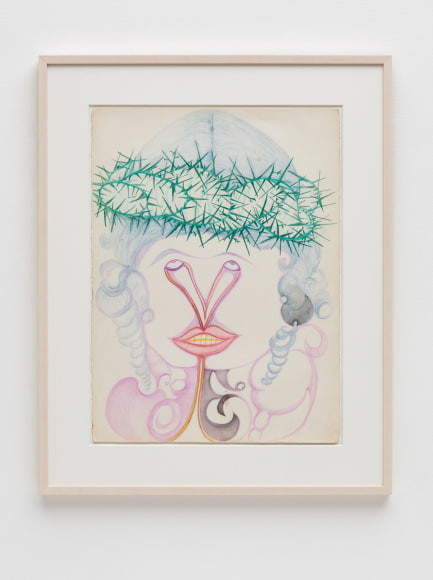 Huguette Caland Poor little Hugie had a Nightmare, 1985