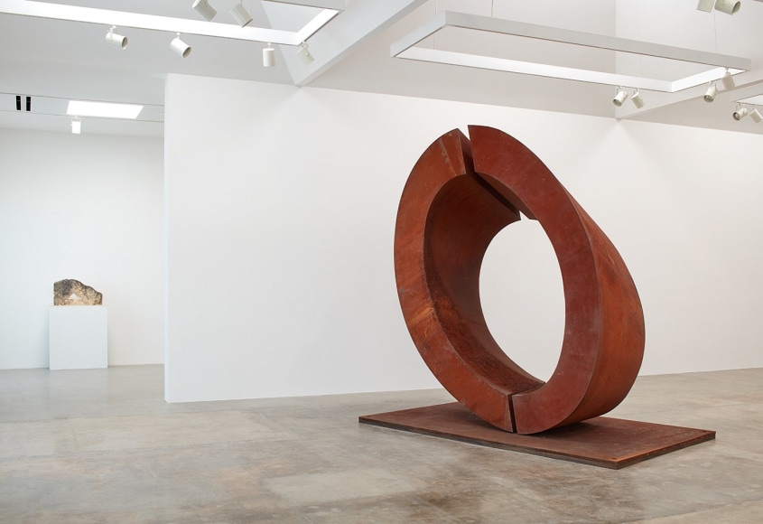 Installation view of &quot;Beverly Pepper: Selected Works 1968 - 2015&quot; at Kayne Griffin Corcoran, Los Angeles.