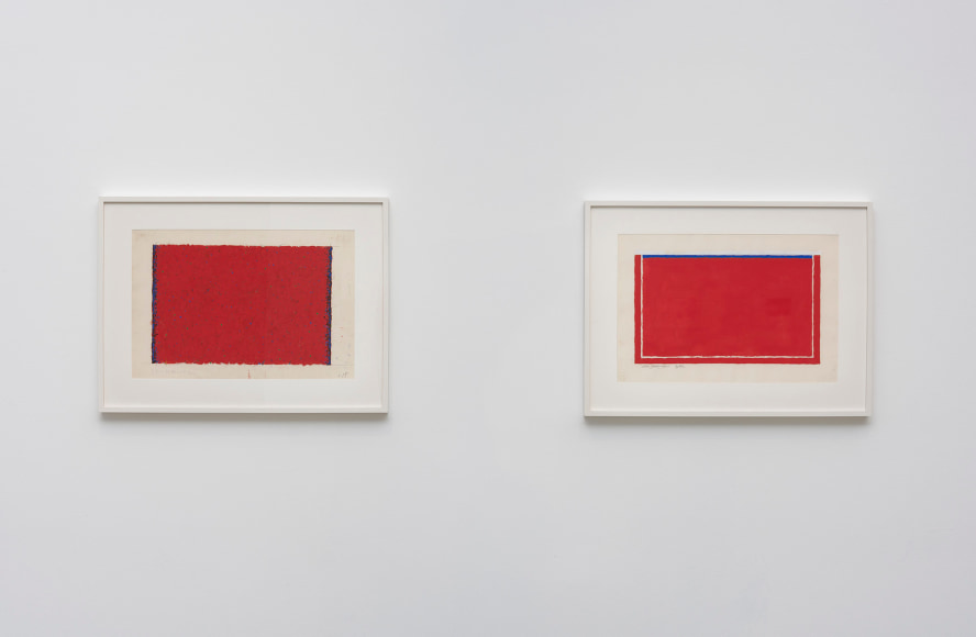 Installation view of Jiro Takamatsu at Kayne Griffin Corcoran, Los Angeles