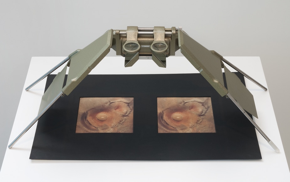 Installation view of &quot;James Turrell: Sooner Than Later, Roden Crater&quot; curated by Richard Andrews at Kayne Griffin Corcoran, Los Angeles