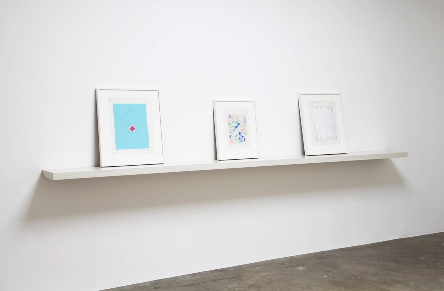 Installation view of Jiro Takamatsu at Kayne Griffin Corcoran, Los Angeles