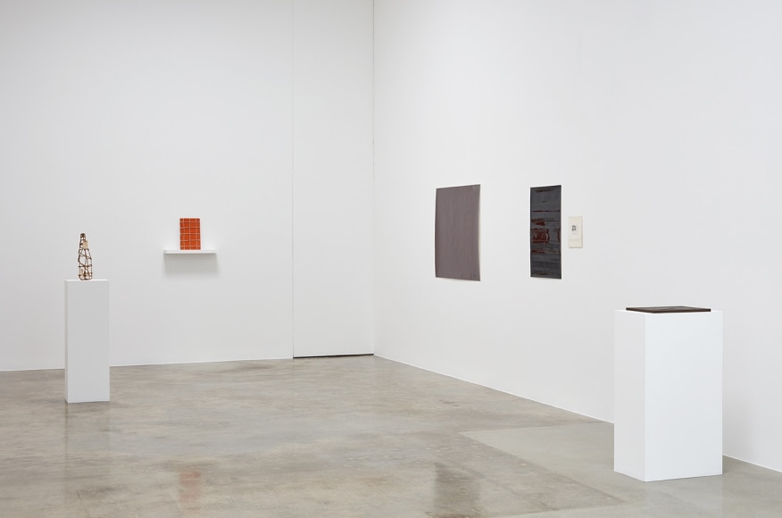 Installation view of &quot;Tatsuo Kawaguchi: Early Work 1964-1975&quot; from Kayne Griffin Corcoran, Los Angeles