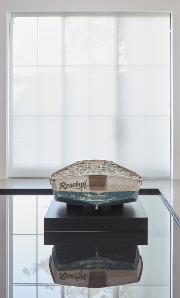 Installation view of &quot;Charles Harlan: Jon Boat&quot; at Kayne Griffin Corcoran, Los Angeles