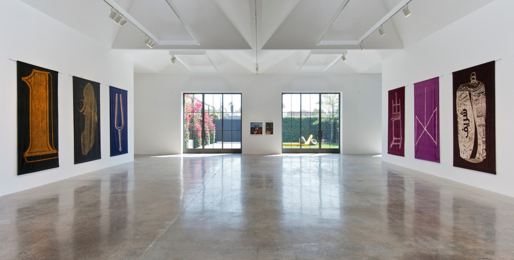 Installation view of &quot;Giulia Piscitelli: Wide Rule&quot; at Kayne Griffin Corcoran, Los Angeles