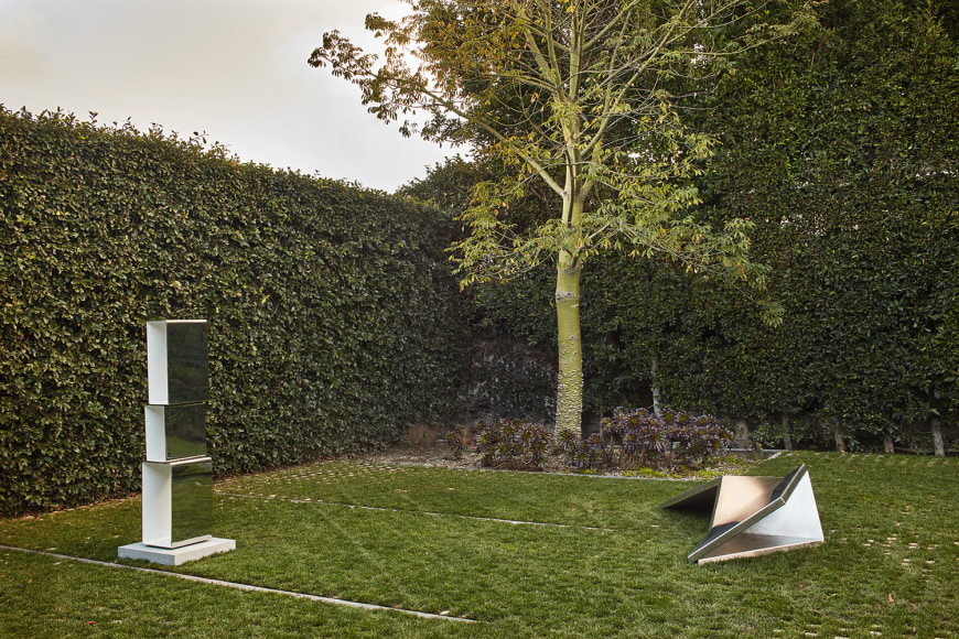 Installation view of &quot;Beverly Pepper: Selected Works 1968 - 2015&quot; at Kayne Griffin Corcoran, Los Angeles.