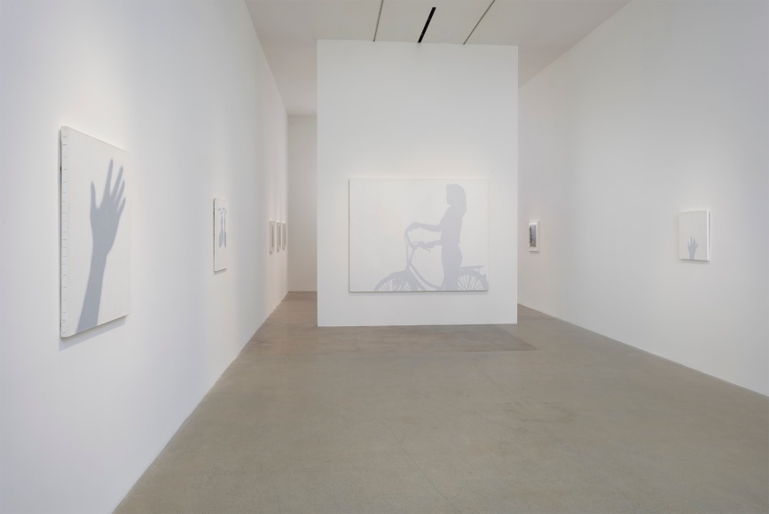 Installation view of Jiro Takamatsu at Kayne Griffin Corcoran, Los Angeles