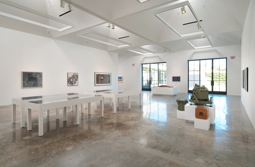 Installation view of &quot;James Turrell: Sooner Than Later, Roden Crater&quot; curated by Richard Andrews at Kayne Griffin Corcoran, Los Angeles