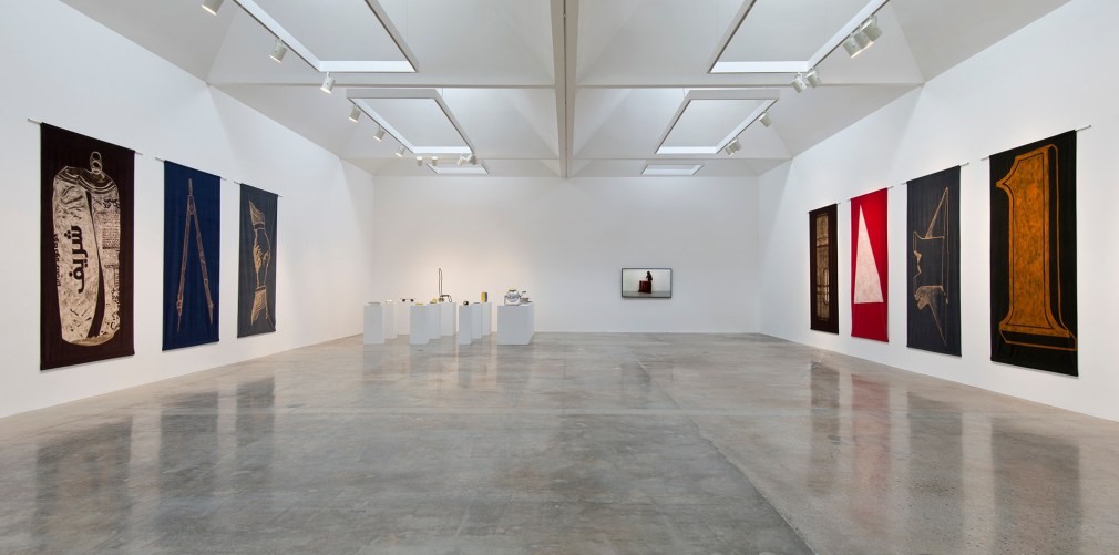 Installation view of &quot;Giulia Piscitelli: Wide Rule&quot; at Kayne Griffin Corcoran, Los Angeles