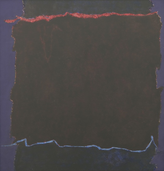 Theodoros Stamos - Infinity Field, Lefkada Series, For Caspar David Friedrich, 1980-81