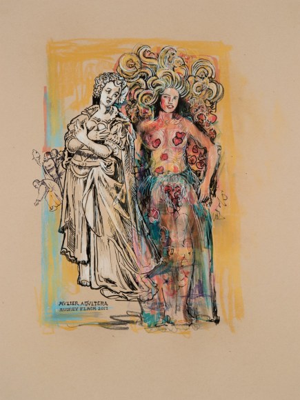 Audrey Flack (b. 1931) Adulteress, 2017