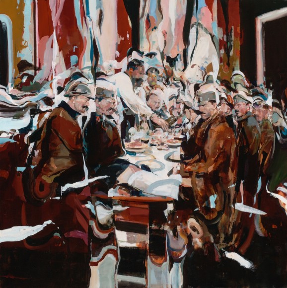 Alex Kanevsky (b. 1963) Dinner on a Battlefield, 2017