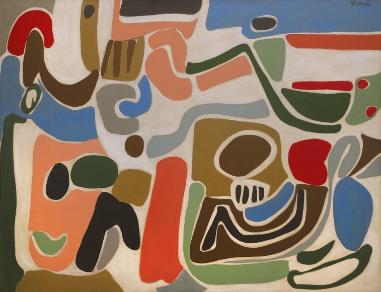 George Vranesh (1926-2014) Morning in the Sandbox, 1956