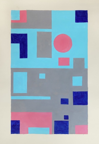 George Vranesh (1926-2014) Sunscape, 1985