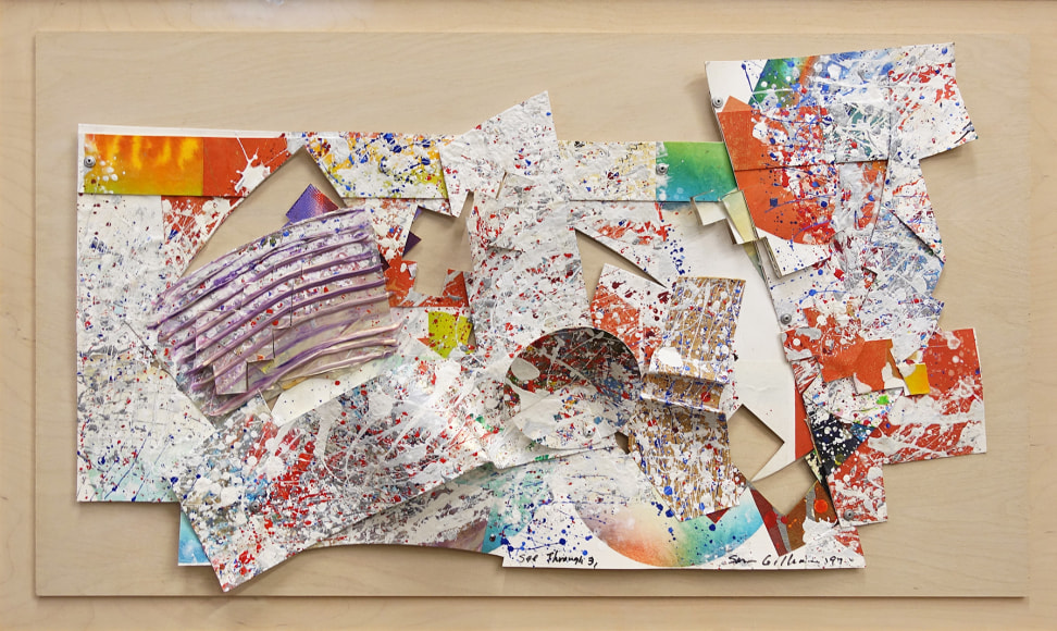 Sam Gilliam (b. 1933) See Through #3, 1997