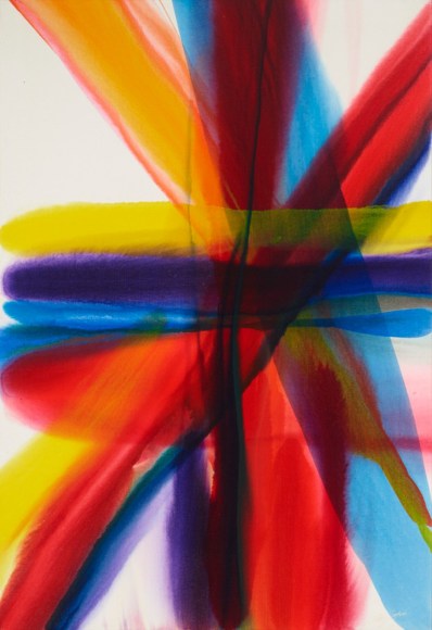 Paul Jenkins (1923-2012) Phenomena Rainbow Tellin', 1977