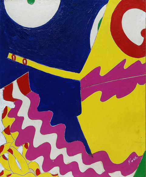 Knox Martin (b. 1923) Razberri Breasts, circa 1970s