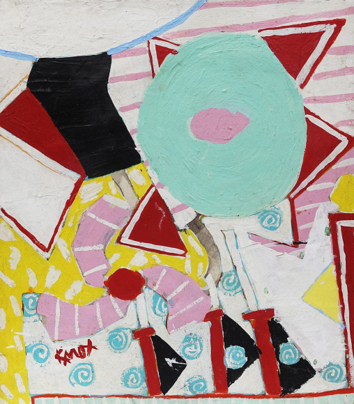 Knox Martin (b. 1923) Flower Pots, circa 1970s