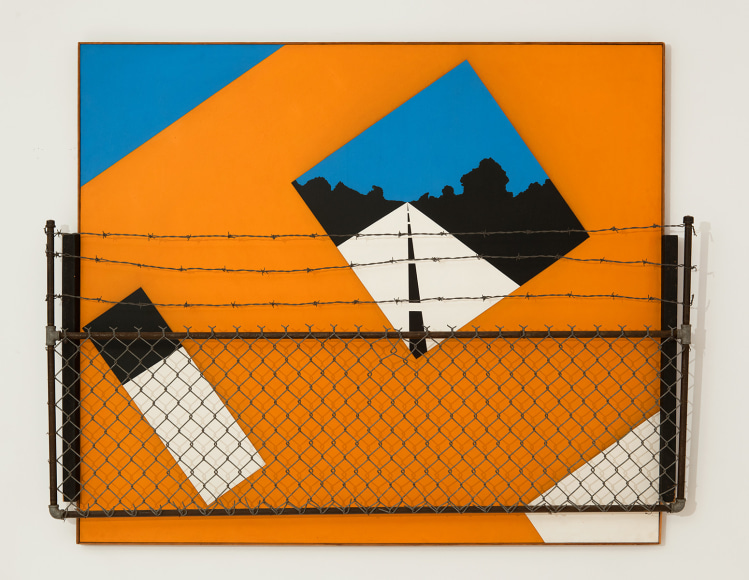 Allan D'Arcangelo (1930-1998) Guard Rail, 1964