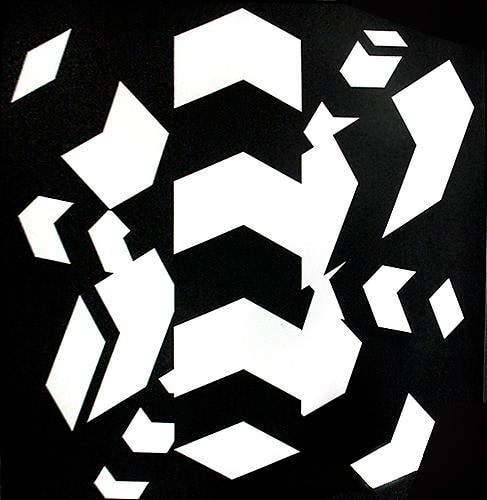Allan D'Arcangelo - Constellation #10, 1970