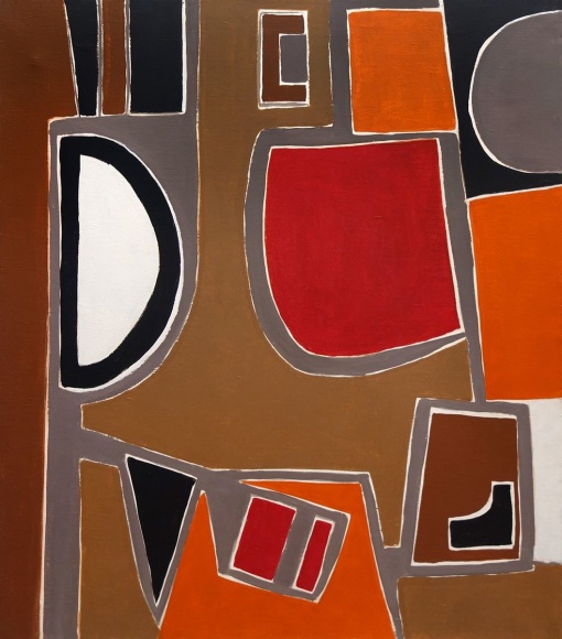 George Vranesh (1926-2014) Seated Man, 1956