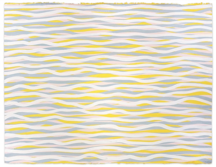 Sol LeWitt (1928-2007) Horizontal Brushstroke (More or Less), 2003