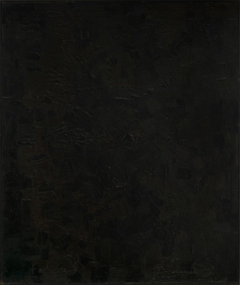 Ben Isquith (1928-1968) Black Painting, 1952