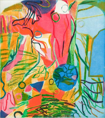 Bill Scott - Hydrangea I, 2013, print