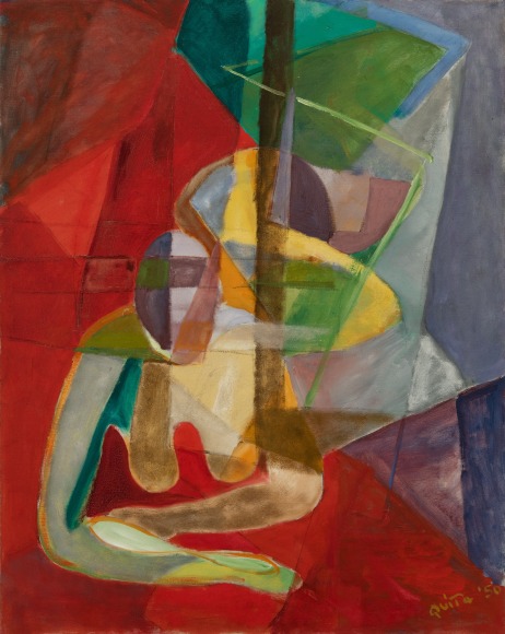 Quita Brodhead (1901-2002) Layers of Space, 1950