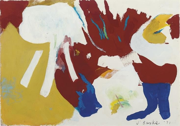 James Brooks - Untitled, 1971
