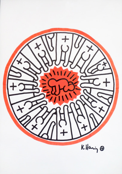Keith Haring (1958-1990) Untitled, circa 1986