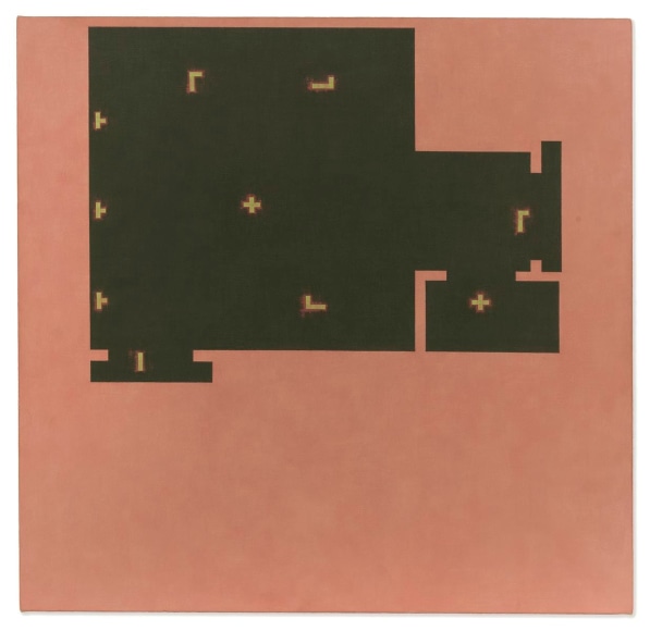 Julia Fish - Living Rooms : SouthEast - Two, with lights, action, 2003-2005 - Hollis Taggart