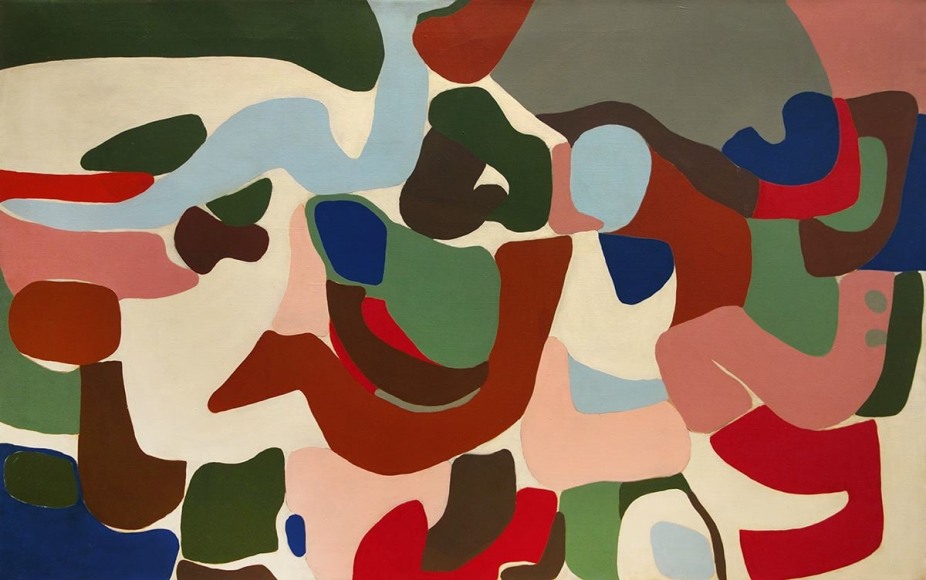 George Vranesh (1926-2014) Three-Legged Race, 1956-57