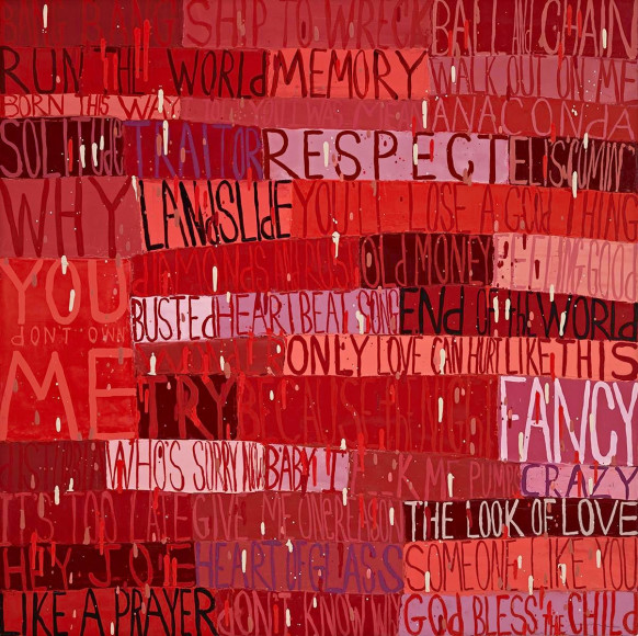 Squeak Carnwath - Little Girls, 2015 - Hollis Taggart