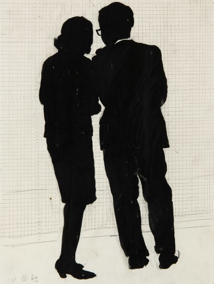 Idelle Weber (b. 1932) Isn't Agnes Martin, 1969