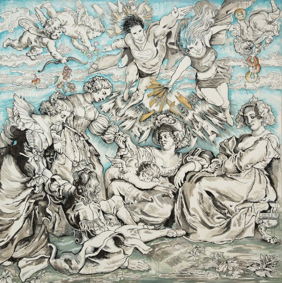 Audrey Flack (b. 1931) Fiat Lux, 2017