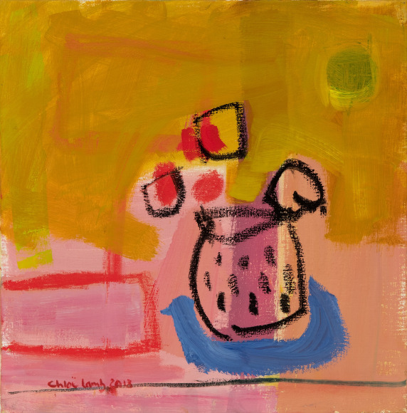 Chlo&euml; Lamb (b. 1960) Spotty pot, 2018
