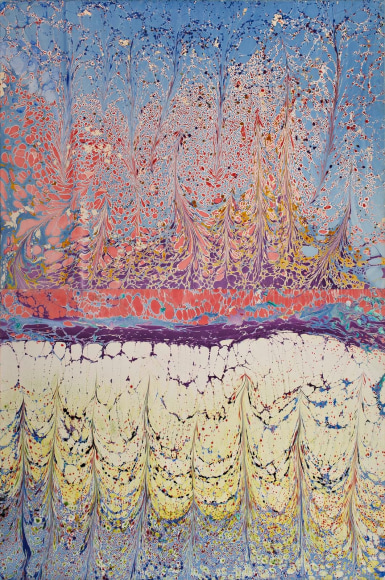 Philip Taaffe - Double Calligraphic Fountain, 2002 - Hollis Taggart