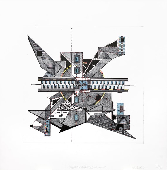 Andrew Balkin (b. 1947) Spatial Construct, Series III, No. 4, 2016