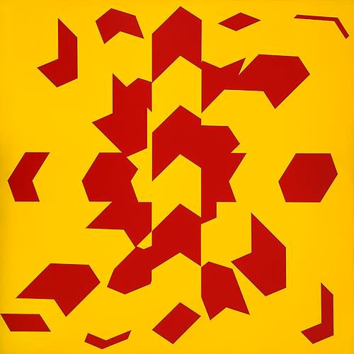 Allan D'Arcangelo - Constellation #5, 1970