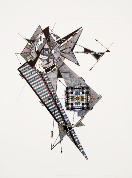 Andrew Balkin (b. 1947) Spatial Construct, Series III, No. 5, 2016