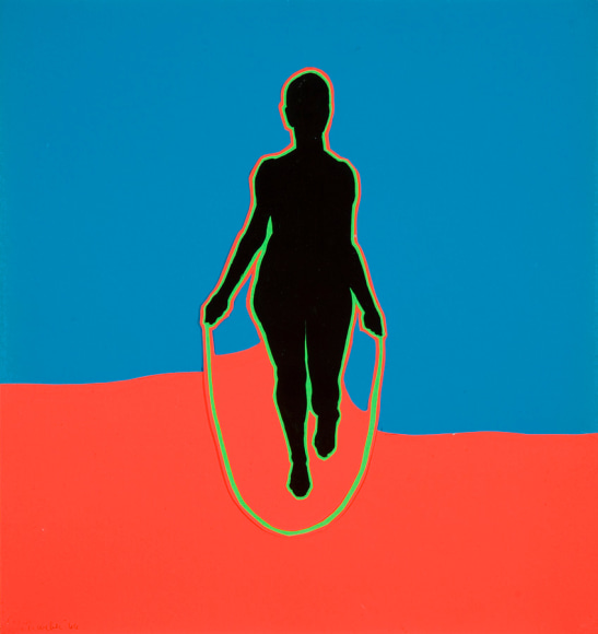 Idelle Weber (b. 1932) Jump Rope Lady, 1966
