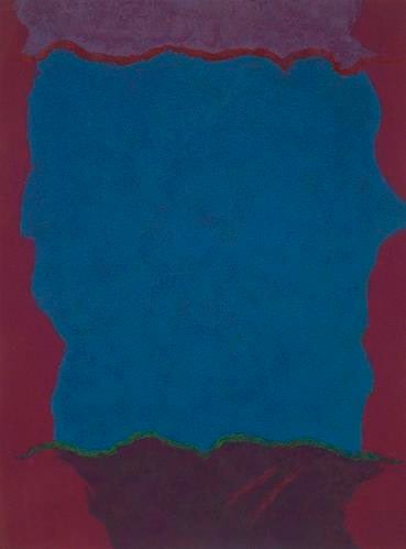 Theodoros Stamos - Infinity Field, Lefkada Series, 1981