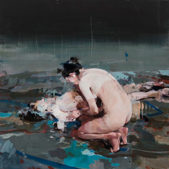 Alex Kanevsky - Models Painting Themselves, 2016 - Hollis Taggart