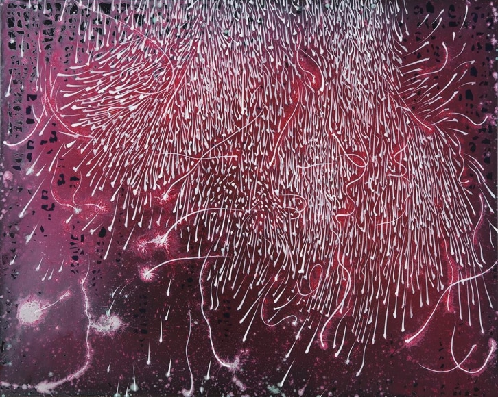 Barbara Takenaga - Falling (black tracings), 2014 - Hollis Taggart